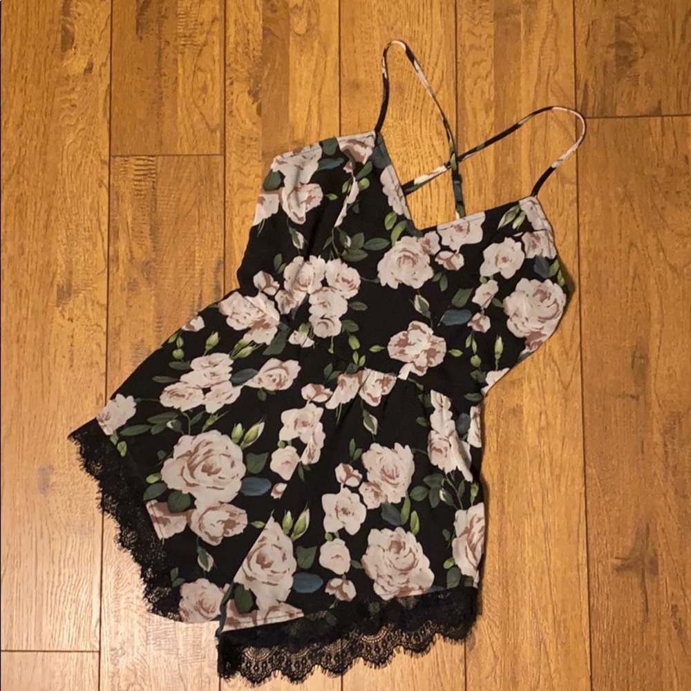 Floral Romper